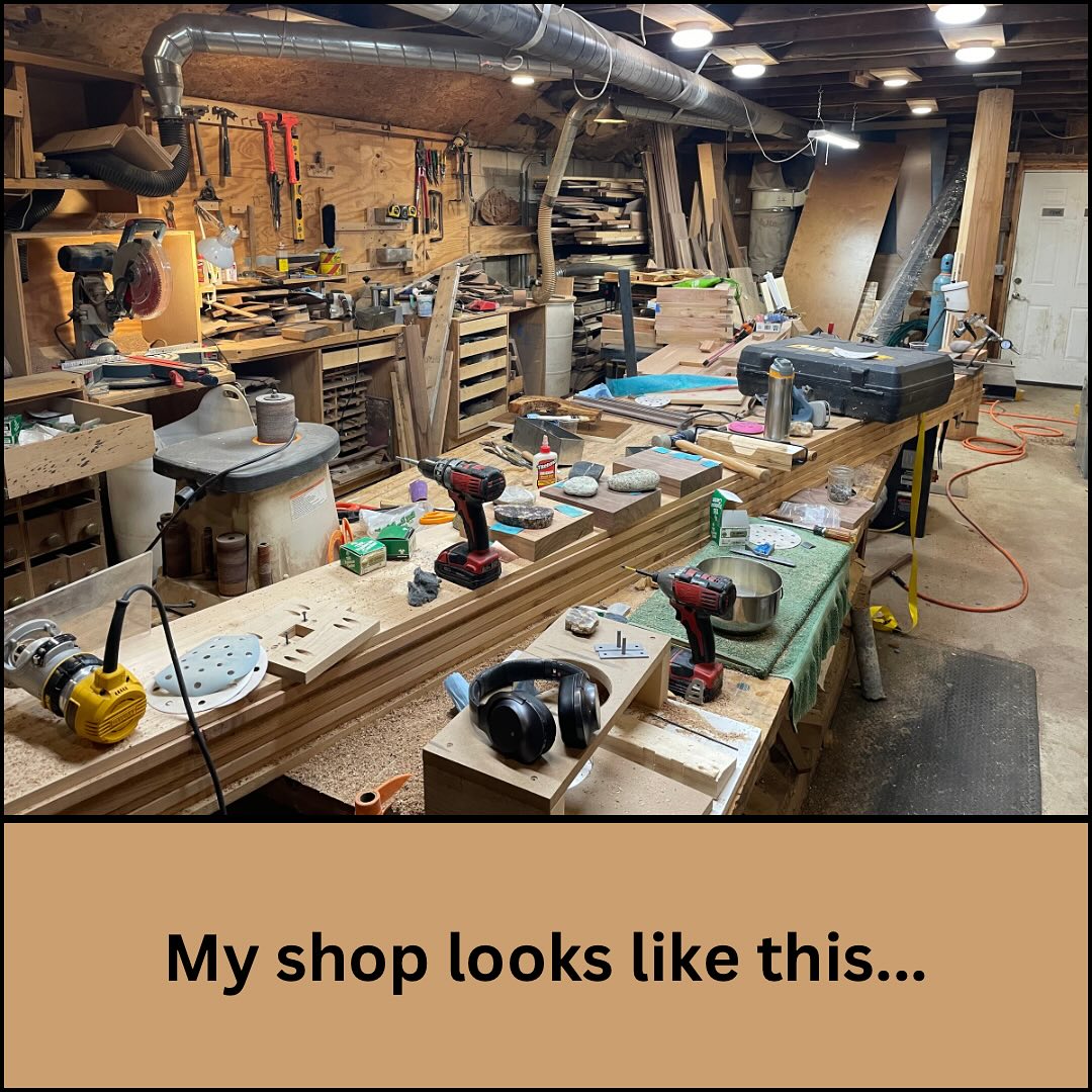 Zeke Trainum's workshop and studio